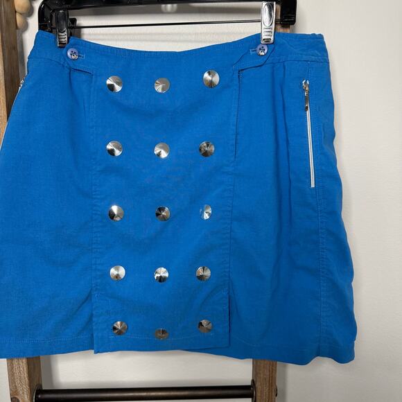 Jamie‎ Sadock Blue Golf Mini Skirt Size 12 - Picture 3 of 9